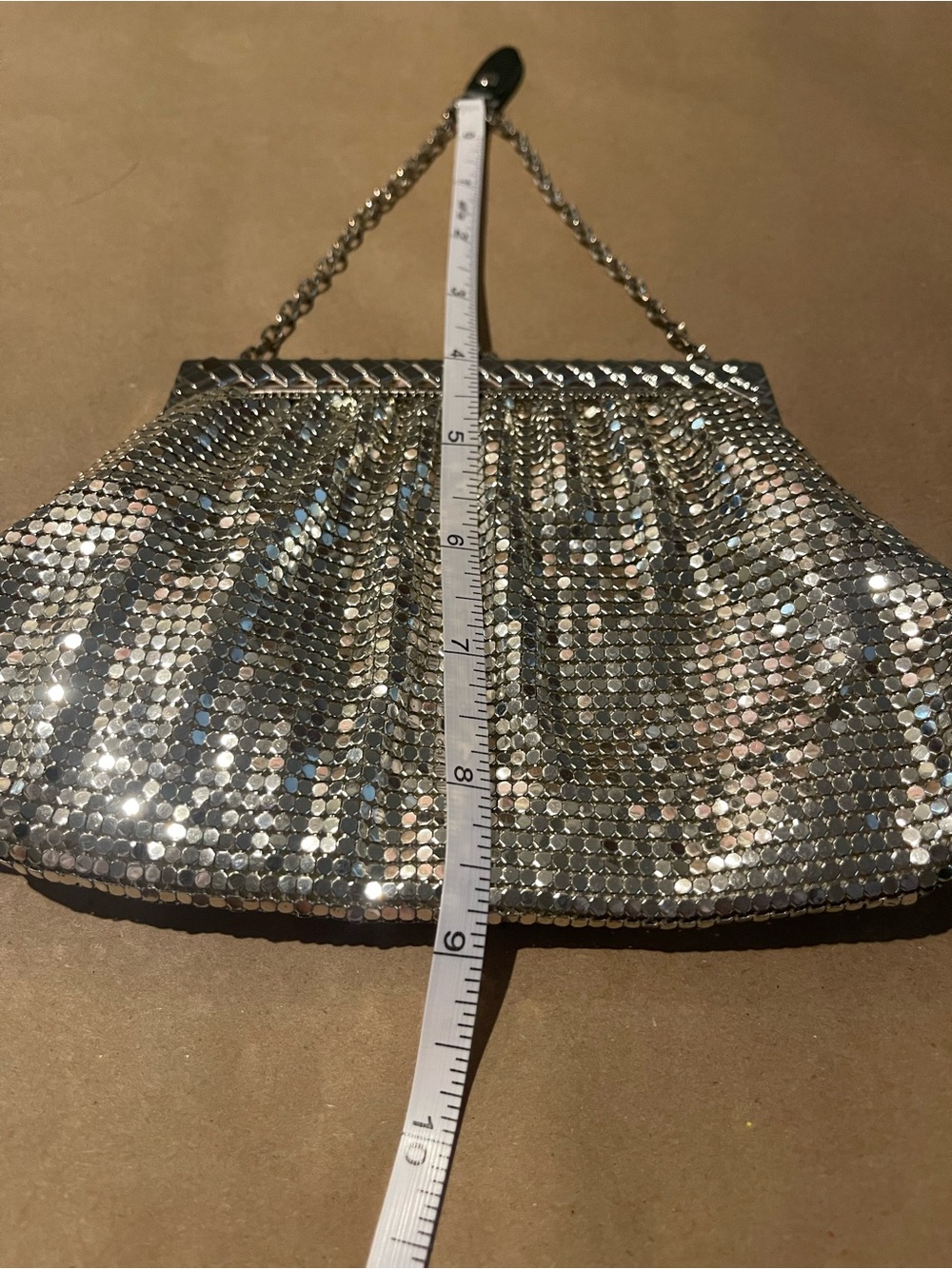 Vintage Whiting & Davis Silver Mesh Evening Bag | OS - Picture 4 of 9